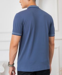 áo Polo Nam Màu Xanh Chất Liệu Cotton Algplo28 – Aligro