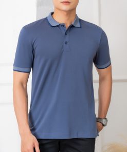 áo Polo Nam Màu Xanh Chất Liệu Cotton Algplo28 – Aligro