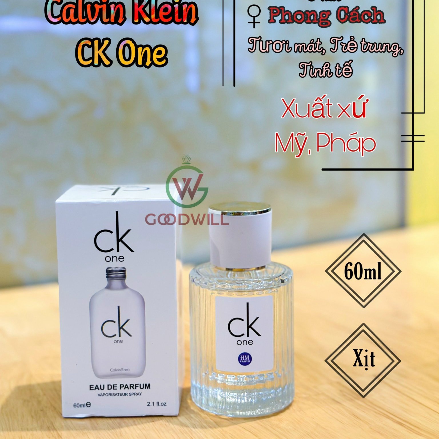 Nước Hoa Nam Calvin Klein 60ml