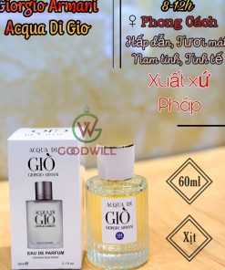 Nước Hoa Nam Giorgio Armani Acqua Di Gio 60ml