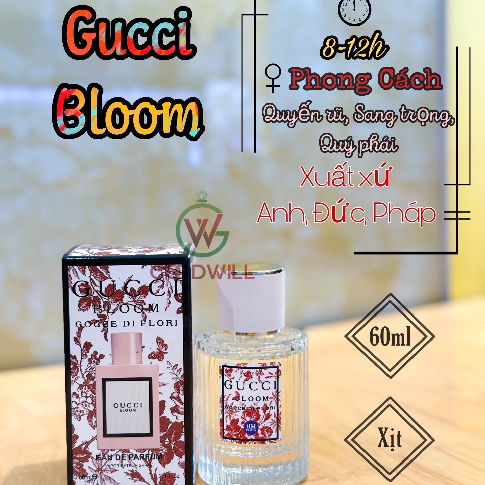 Nước Hoa Nữ Gucci Bloom 60ml