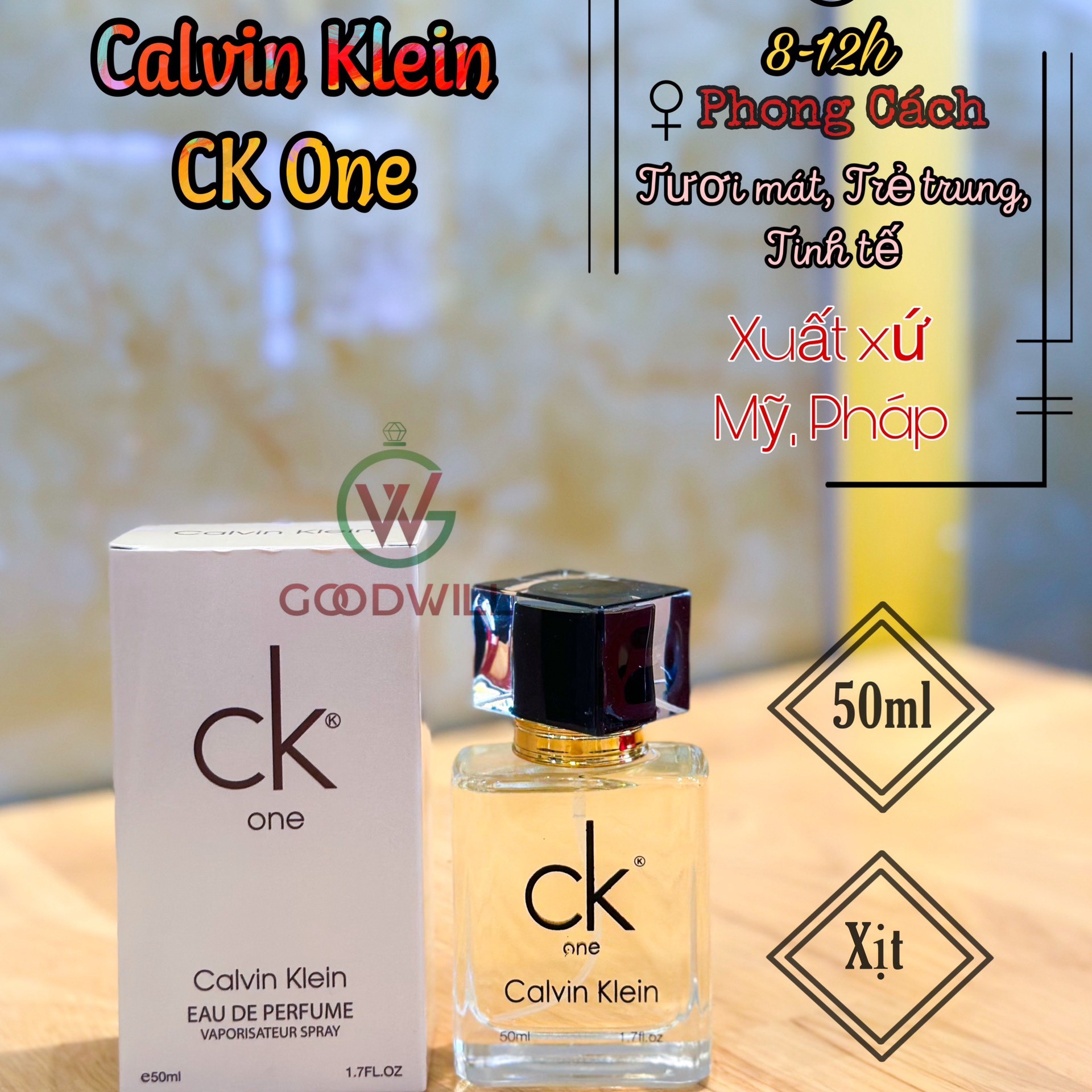 Nước Hoa Nam Calvin Klein 50ml