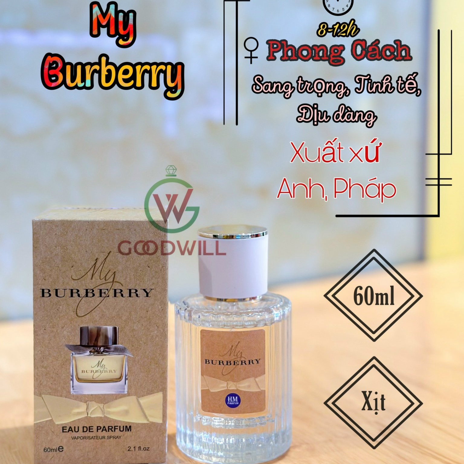 Nước Hoa Nữ My Burberry 60ml