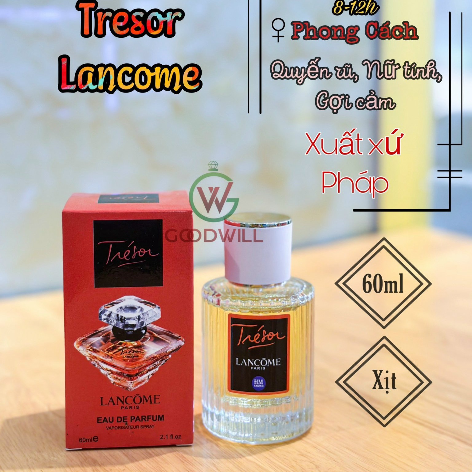 Nước Hoa Nữ Tresor Lancome 60ml