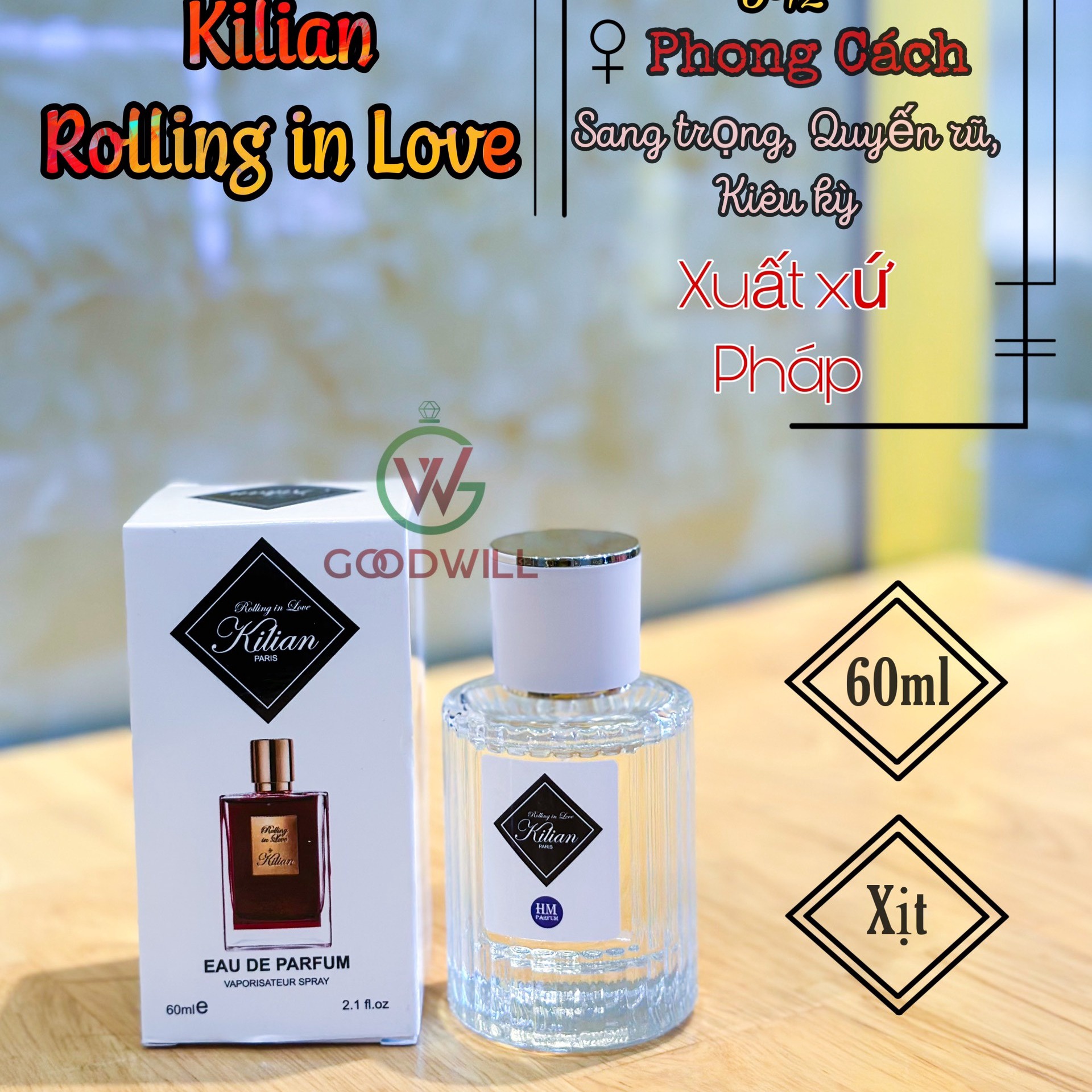 Nước Hoa Nữ Kilian Rolling In Love 60ml