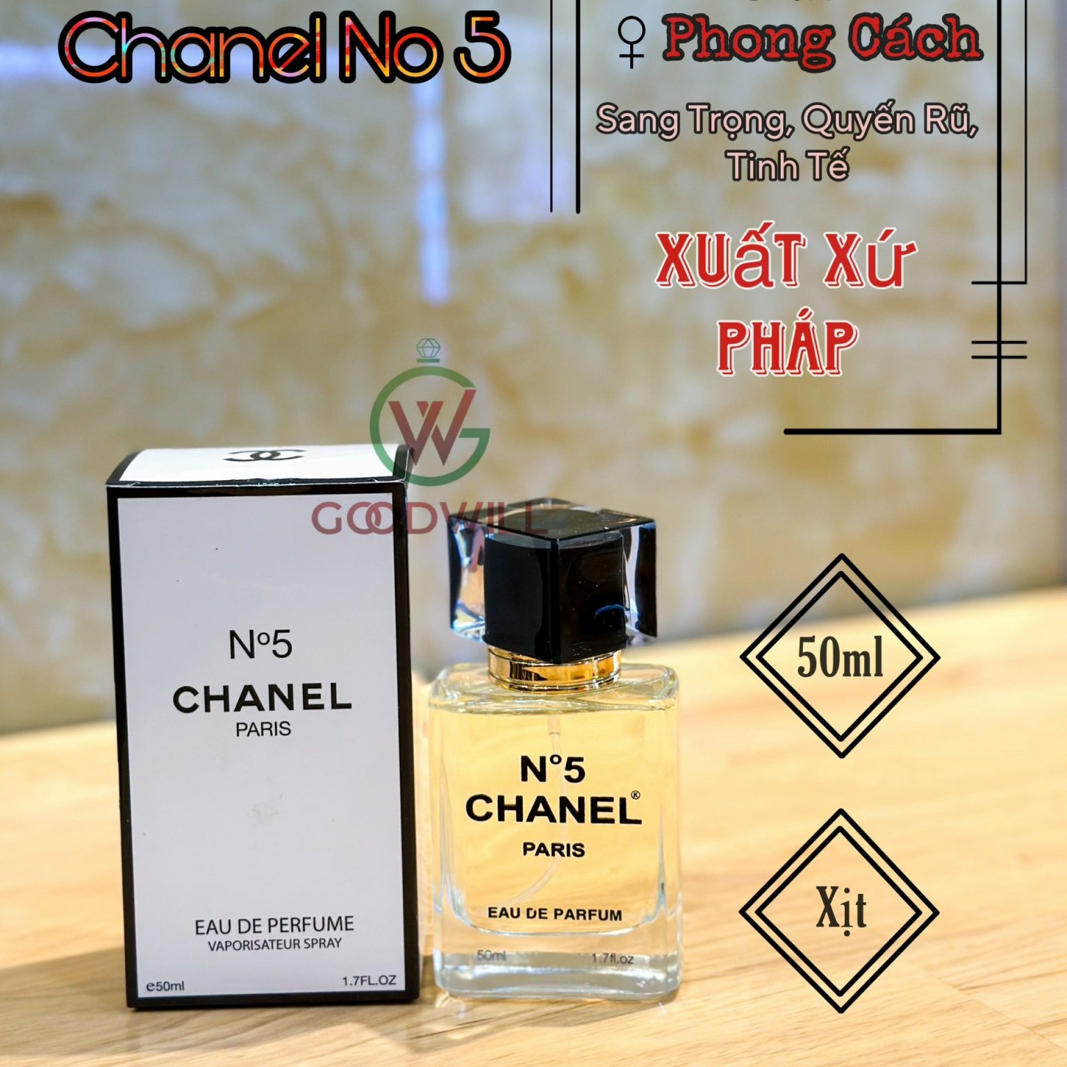 Nước Hoa Nữ Chanel No 5 50ml