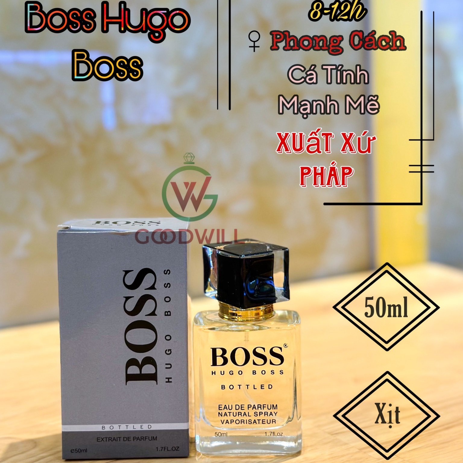 Nước Hoa Nam Boss Hugo Boss 50ml