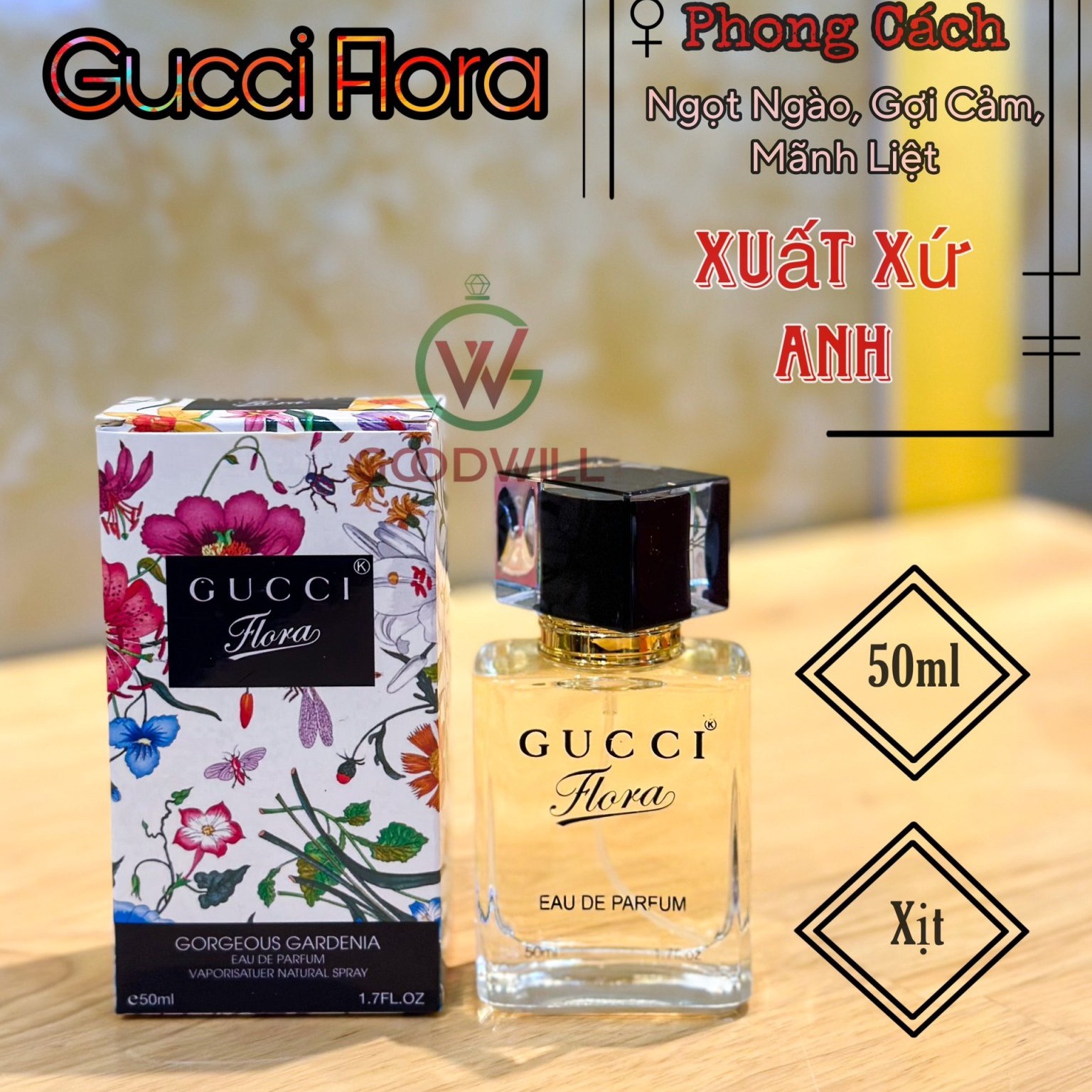 Nước Hoa Nữ Gucci Flora 50ml