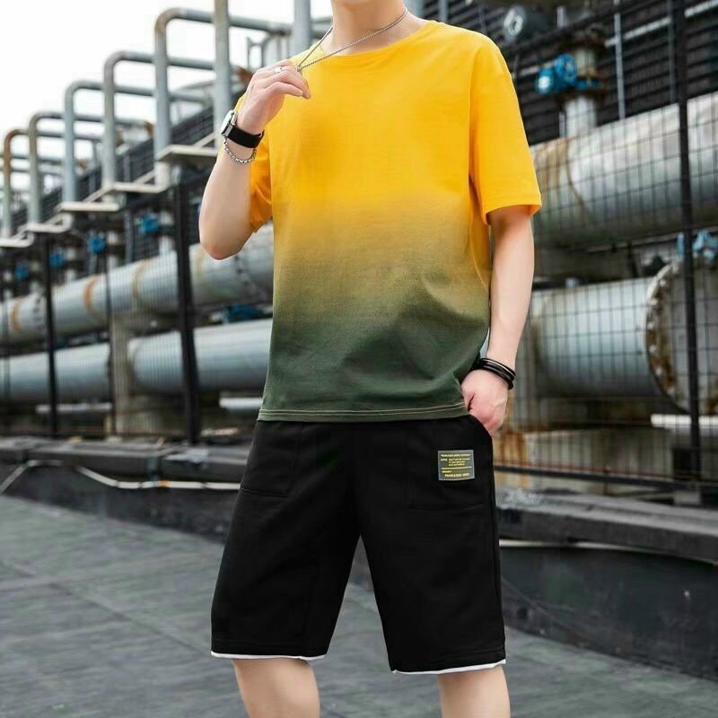 đồ Bộ Thể Thao Nam Nữ Unisex 2 Tầng Màu Thun Lưới Mè – Ausa House