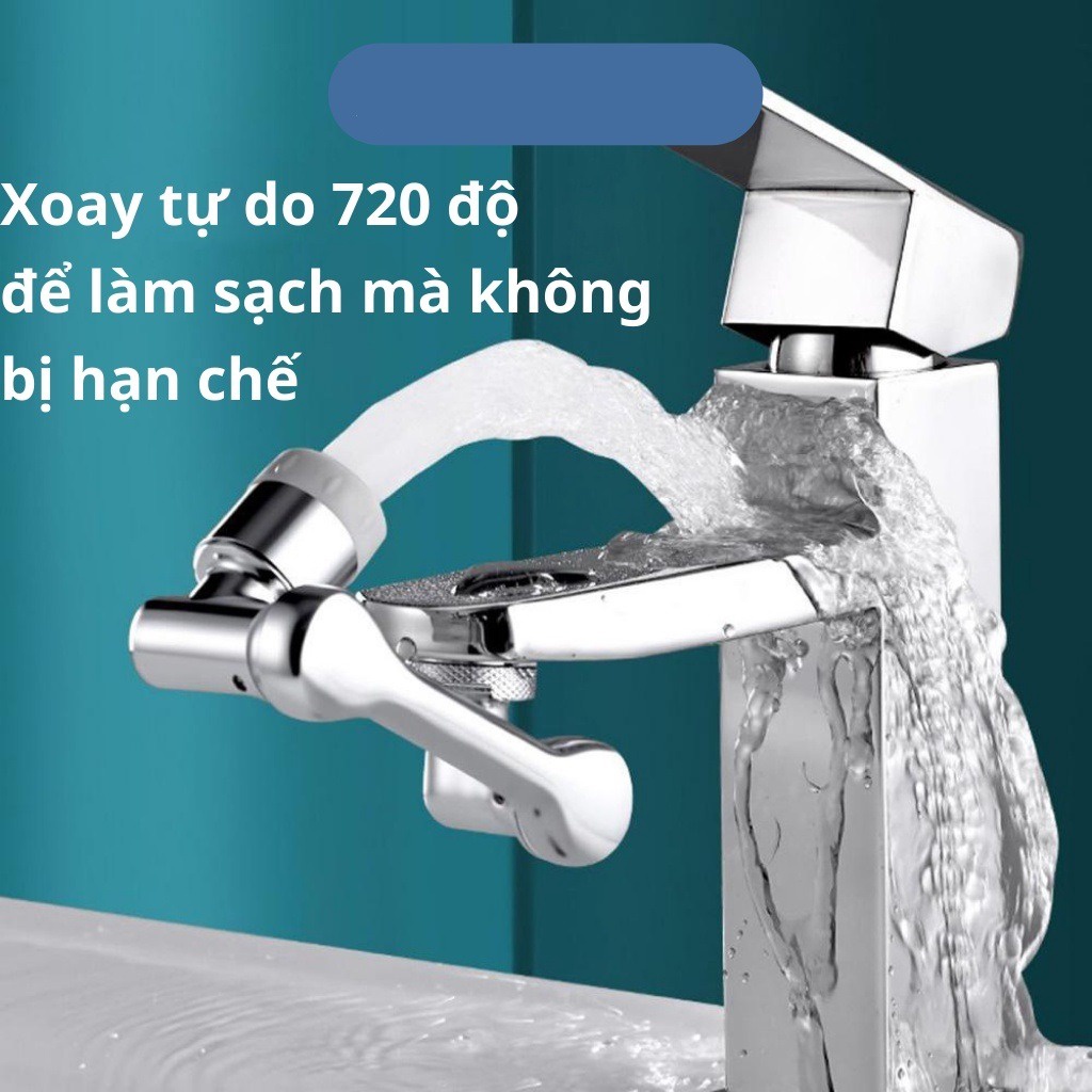 đầu Nối Vòi Nước Thông Minh Xoay 720 độ Lắp Vòi Nước Chậu Rửa Bát Chén Lavabo Với 2 Chế độ Nước Chảy Gd045 – Lady’s Passion