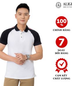 áo Polo Nam Ngắn Tay Chất Liệu Cotton Cổ Phối Năng động Trẻ Trung Algplo50 – Aligro