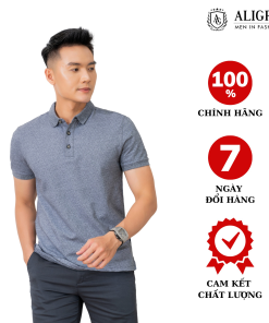 áo Polo Nam Ngắn Tay Chất Liệu Cotton Hoạ Tiết Nhí đơn Giản Sang Trọng Algplo44 – Aligro