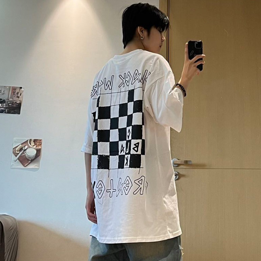áo Thun Unisex Form Rộng Streetwear Oversized Black Work – Phong Boutique