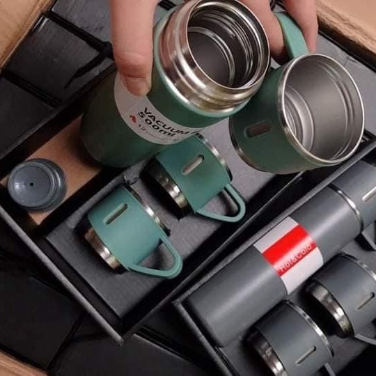 Bình Giữ Nhiệt Kèm 2 Cốc – Gdn