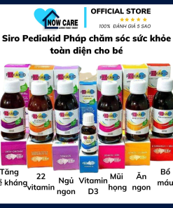 Siro Chăm Sóc Toàn Diện Cho Bé Pháp – Pediakid