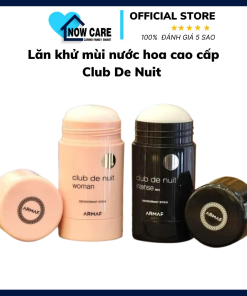 Lăn Khử Mùi Nước Hoa Cao Cấp Nam Nữ Club De Nuit Pháp – Armaf