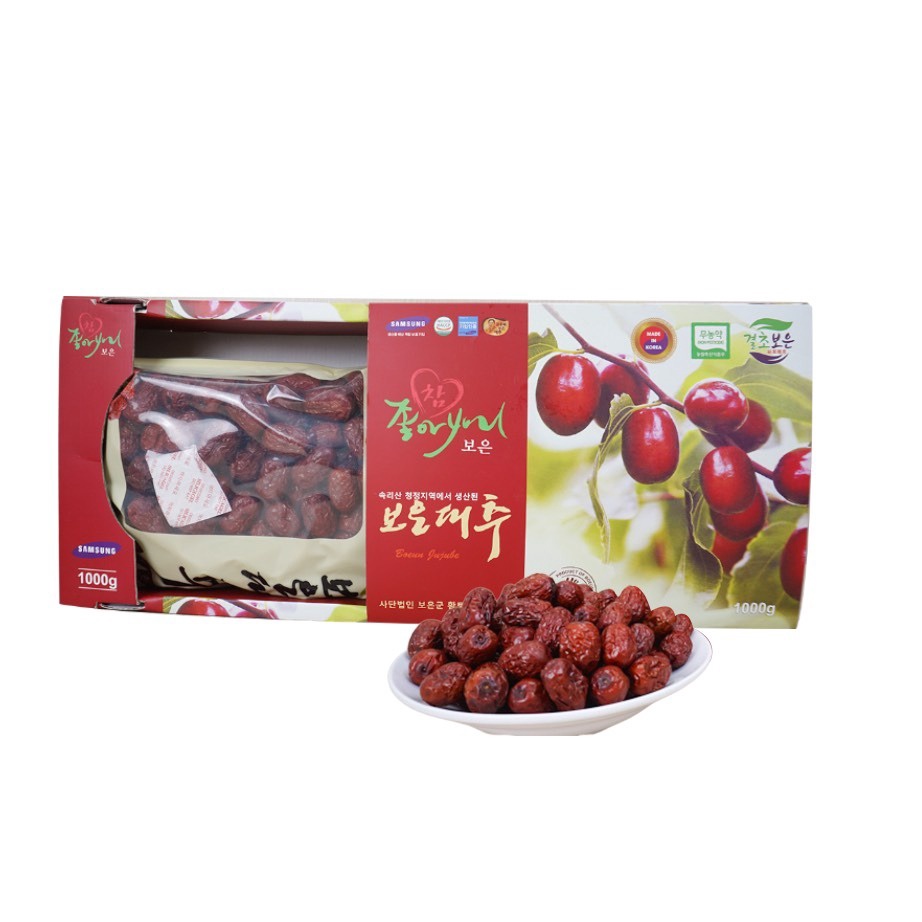 Táo đỏ Sấy Khô Hàn Quốc 1kg