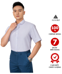 áo Sơ Mi Cộc Tay Họa Tiết Hoa Nhí Algs-c84 – Aligro
