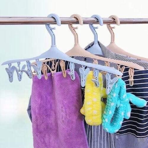 Combo 5 Móc Phơi đồ 8 Kẹp Thông Minh Tiện Lợi Gd140 – Lady’s Passion