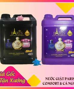 Thùng 4 Can ( 5l/can) Nước Giặt Hương Nước Hoa đậm đặc Paris Ctb171 – Bechip