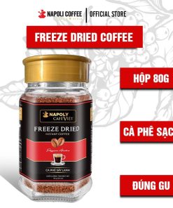 [lọ] Cà Phê Sấy Lạnh Freeze Dried 80g – Napoli Coffee