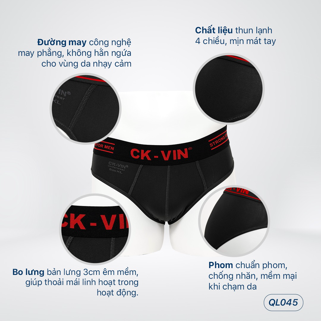 Set 5 Quần Lót Tam Giác Thiết Kế Cao Cấp Ql045 – Thời Trang Hc