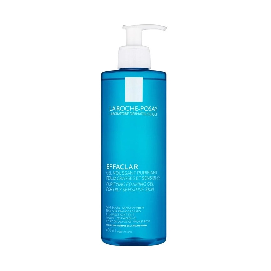 Gel Rửa Mặt Dành Cho Da Dầu, Nhạy Cảm 400ml – La Roche-posay