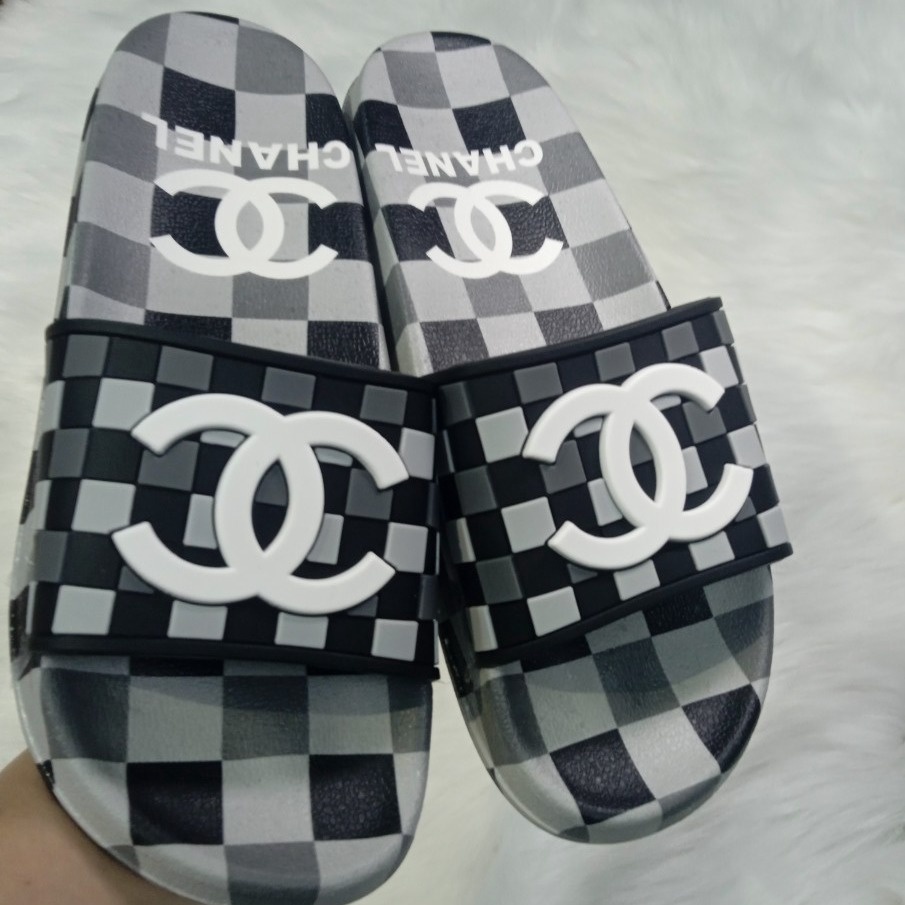 Dép Lê Nam, Nữ Chanel Carô, Siêu Nhẹ, êm, Bền đẹp – Haanh