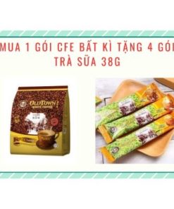 [tặng Kèm 4 Gói Trà Sữa 38gram] Túi 15 Gói Cà Phê Trắng Oldtown Classic Vị Truyền Thống – Gdn