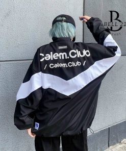 Khoác Dù 2 Lớp Phối Màu In Chữ Calem.club B765 – Bell22 Store