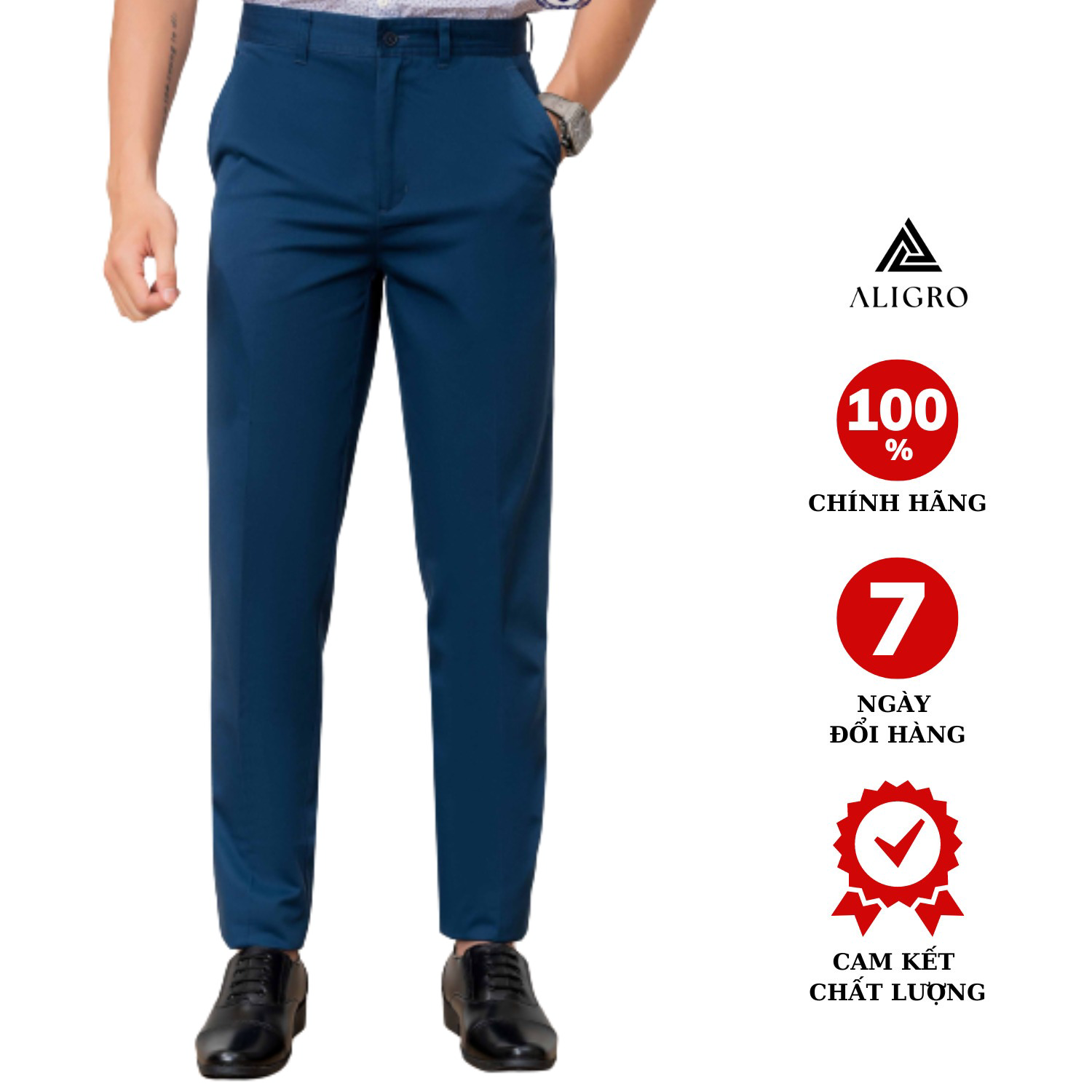 Quần Kaki Xanh đen Algk063 – Aligro