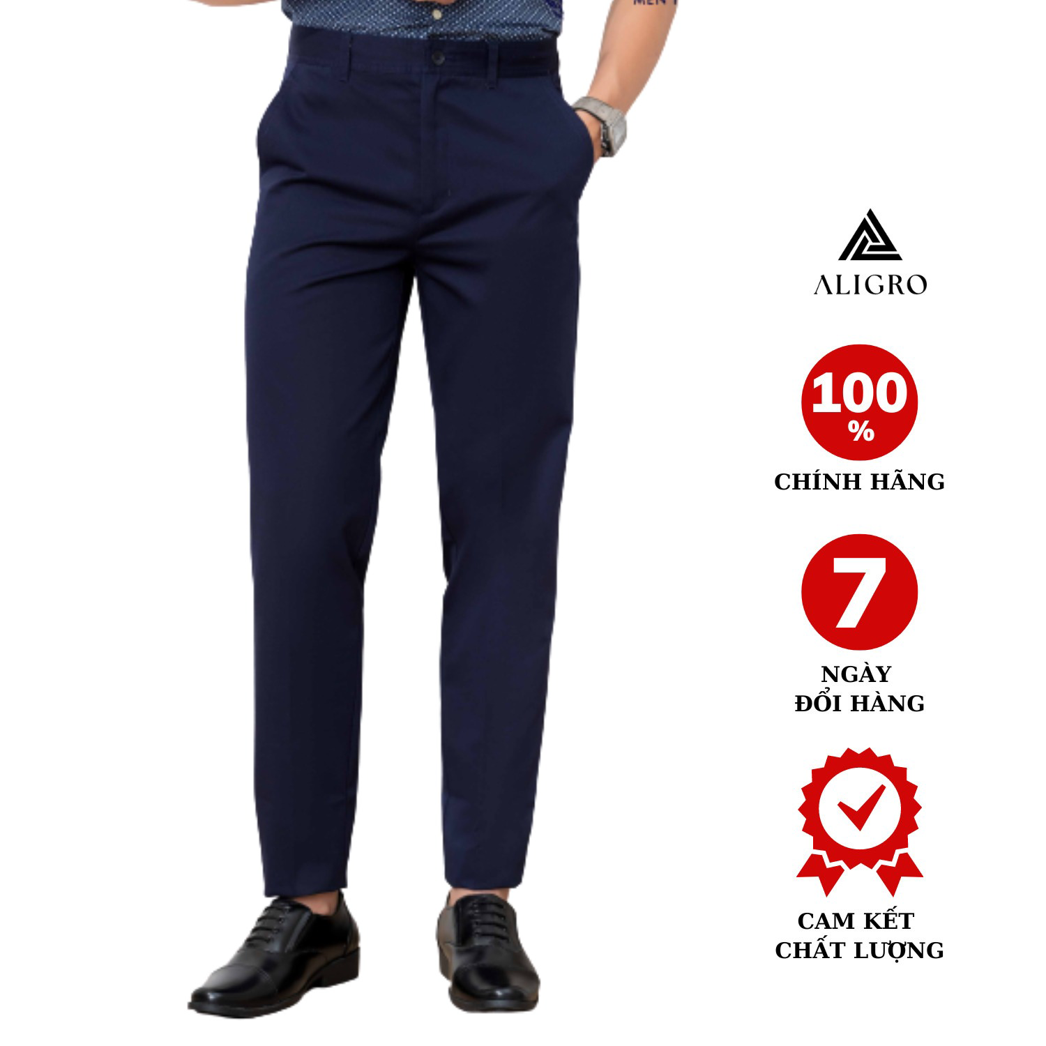 Quần Kaki Xanh Than Algk065 – Aligro
