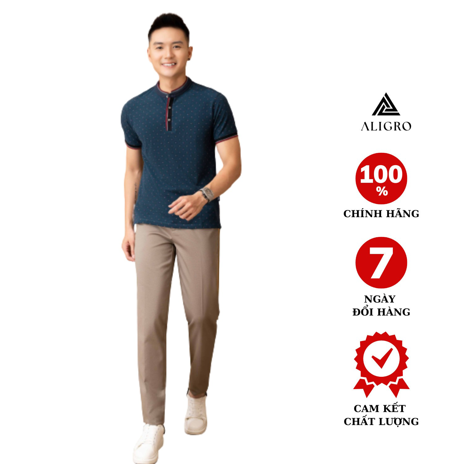 Quần Kaki Màu Be Algk067 – Aligro