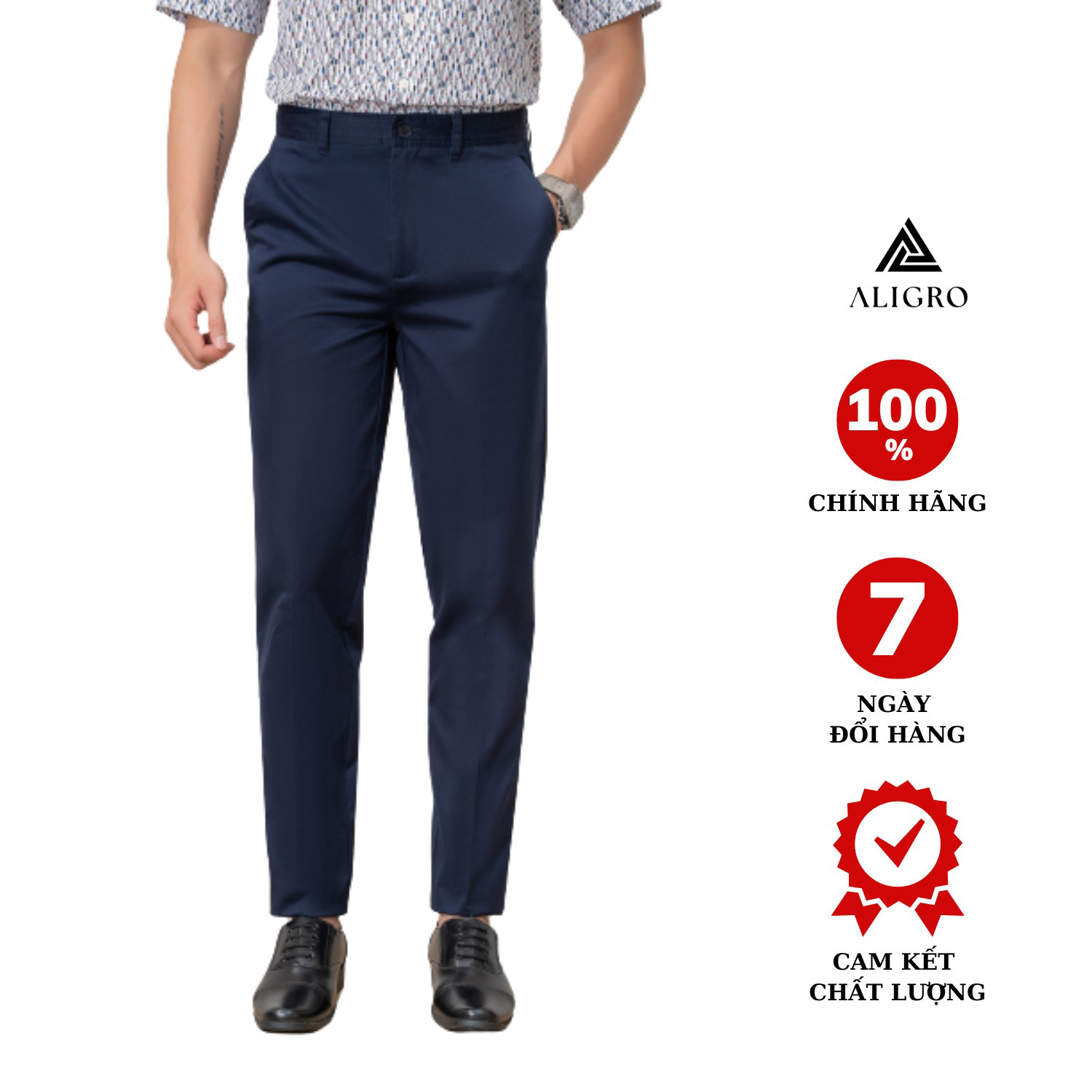 Quần Kaki Nam Xanh Cẩm Algk071 – Aligro
