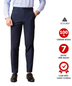 Quần Kaki Nam Màu Navy Algk072 – Aligro