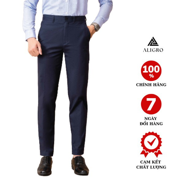 Quần Kaki Nam Màu Navy Algk072 – Aligro