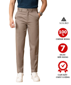 Quần Kaki Nam Màu Nâu Kẻ Algk076 – Aligro