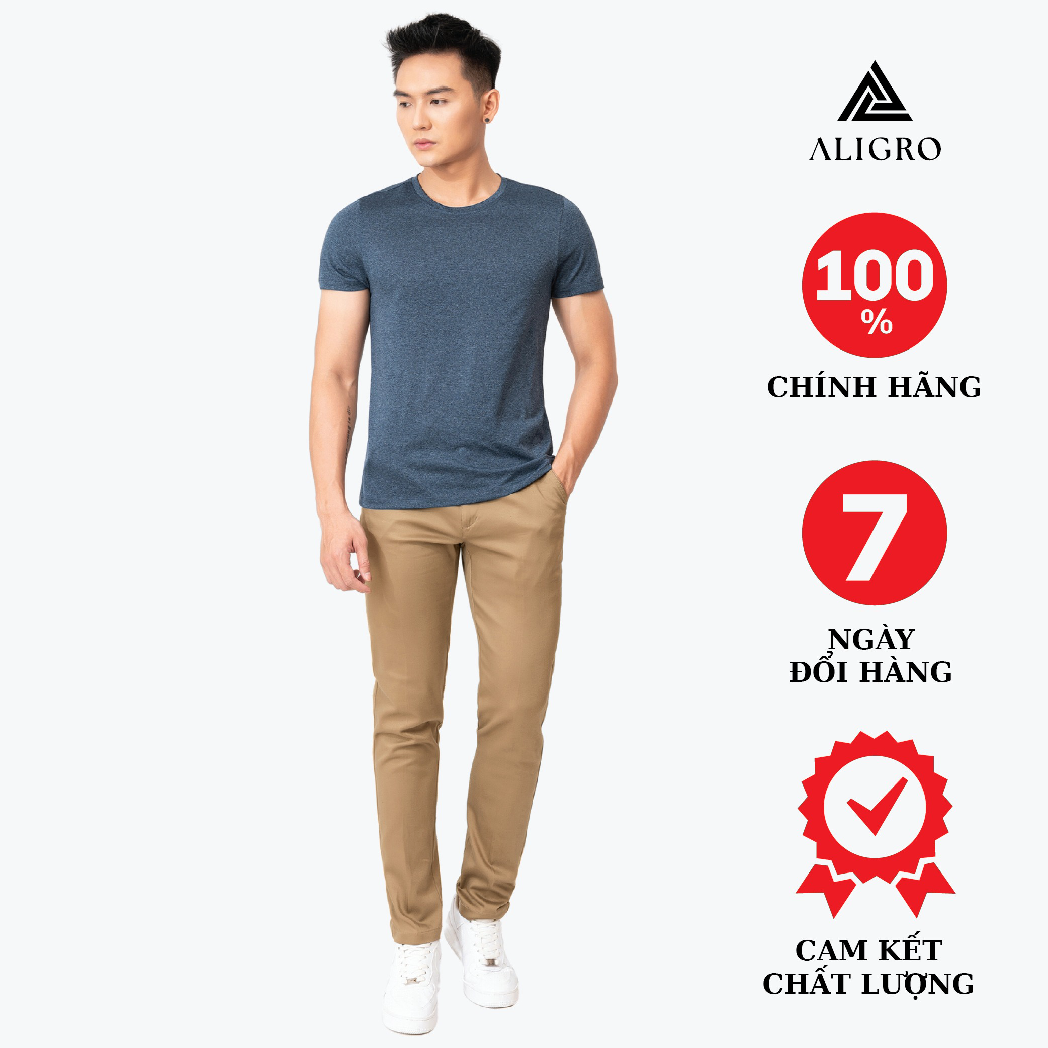 Quần Kaki Nam Màu Brown Algk049 – Aligro