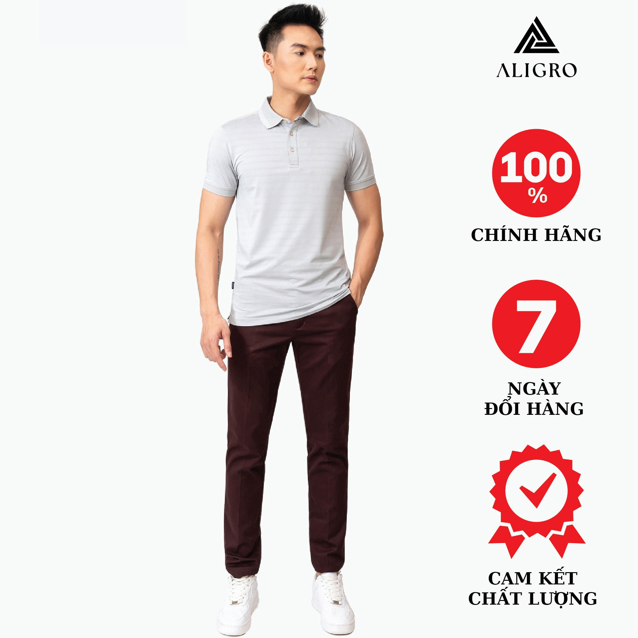 Quần Kaki Nam Wine Algk038 – Aligro