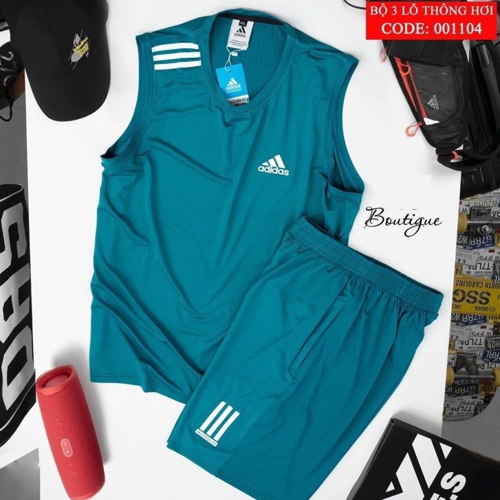 Bộ Thể Thao Nam Tank-top Chất Liệu Vải Thun Lạnh Vân Chìm – Men’s Style