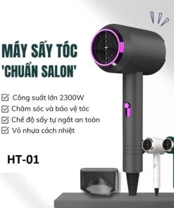 Máy Sấy Tóc Hair Dryer Ht-01 2300w – Silver