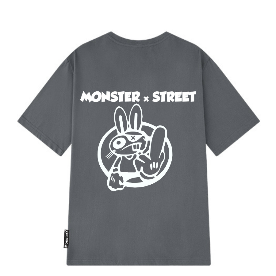 áo Thun Streetwear Form Oversized Thỏ Only1 Local Brand – Monster X Street