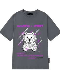 áo Thun Streetwear Form Oversized Amazing Bear Local Brand – Monster X Street