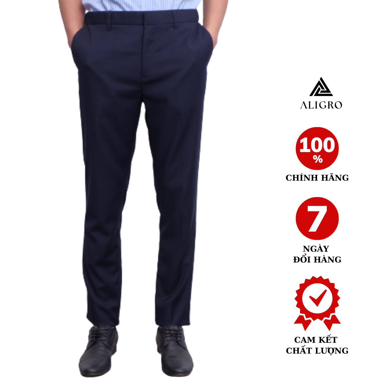 Quần âu Màu Xanh Than Algo1054 – Aligro