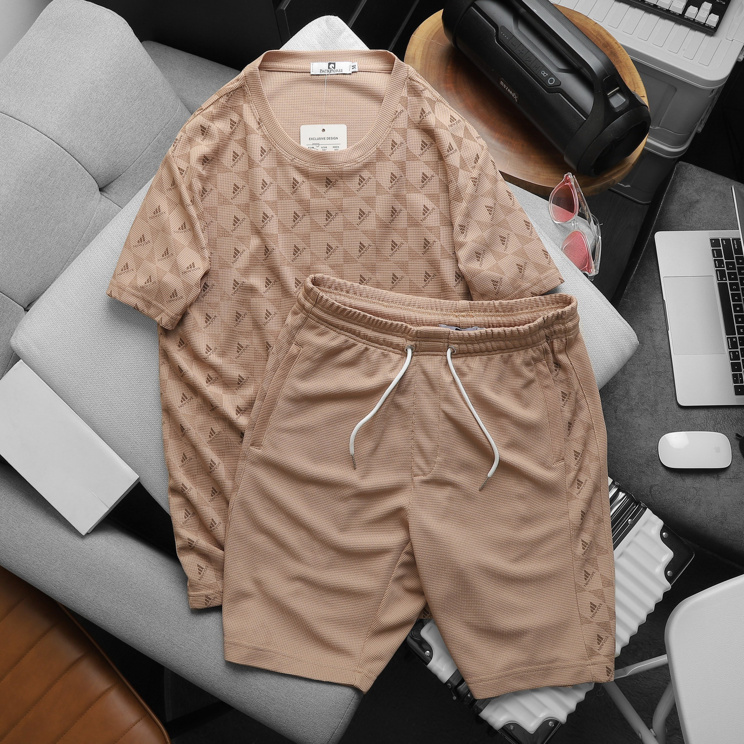 Bộ Thể Thao Nam Cao Cấp Cotton Dệt Mắt Tổ Ong New York – Thời Trang Hc
