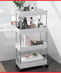 Kệ để đồ đa Năng 4 Tầng Có Bánh Xe Di Chuyển Ctb216 – Bechip