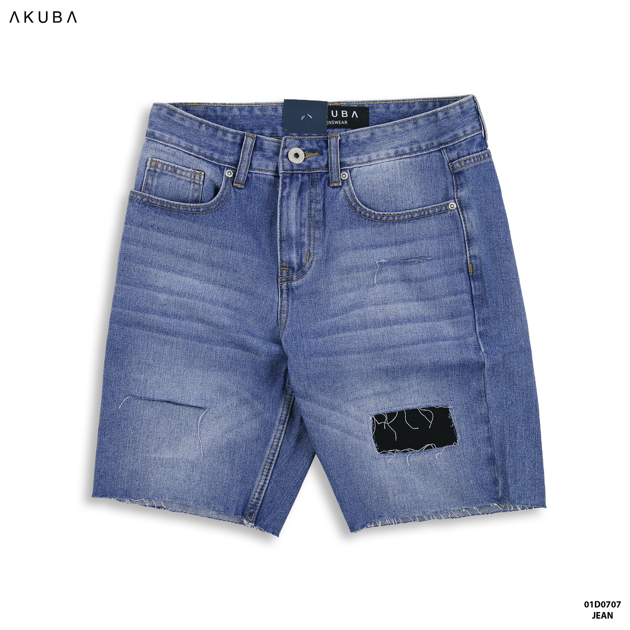 Quần Short Jean Form Slimfit 01d0707 – Akuba