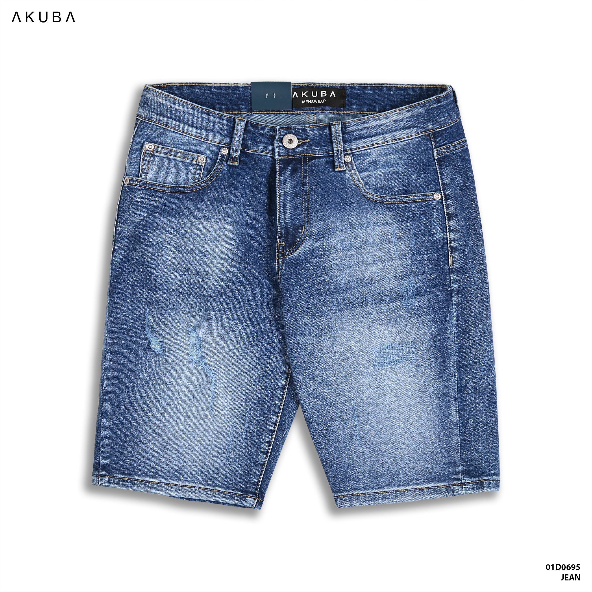 Quần Short Jean Form Slimfit 01d0695 – Akuba