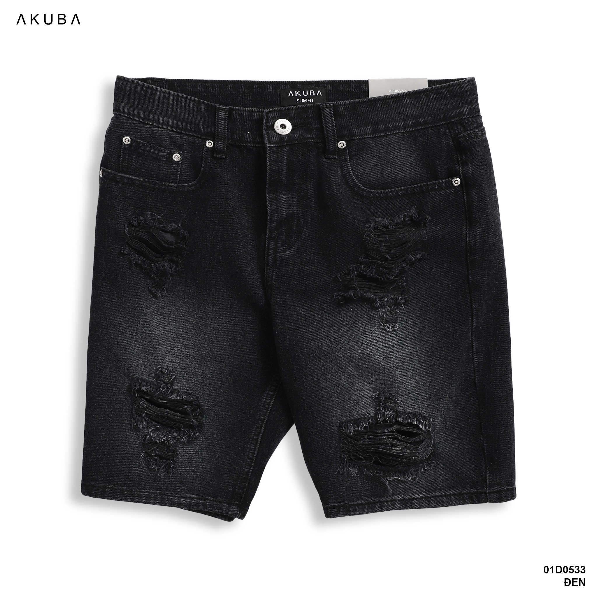 Quần Short Jean Form Slimfit 01d0533 – Akuba
