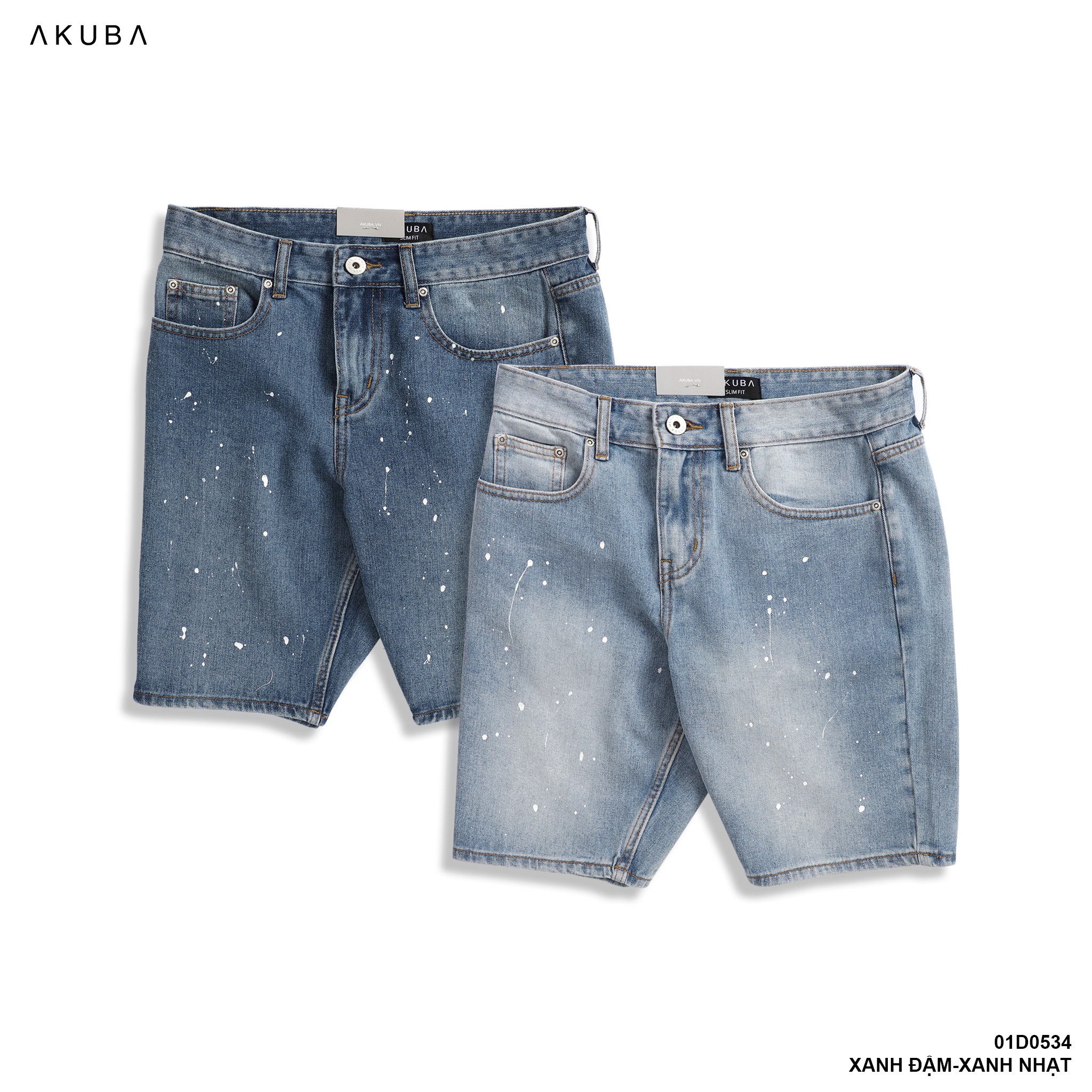 Quần Short Jean Form Slimfit 01d0534 – Akuba